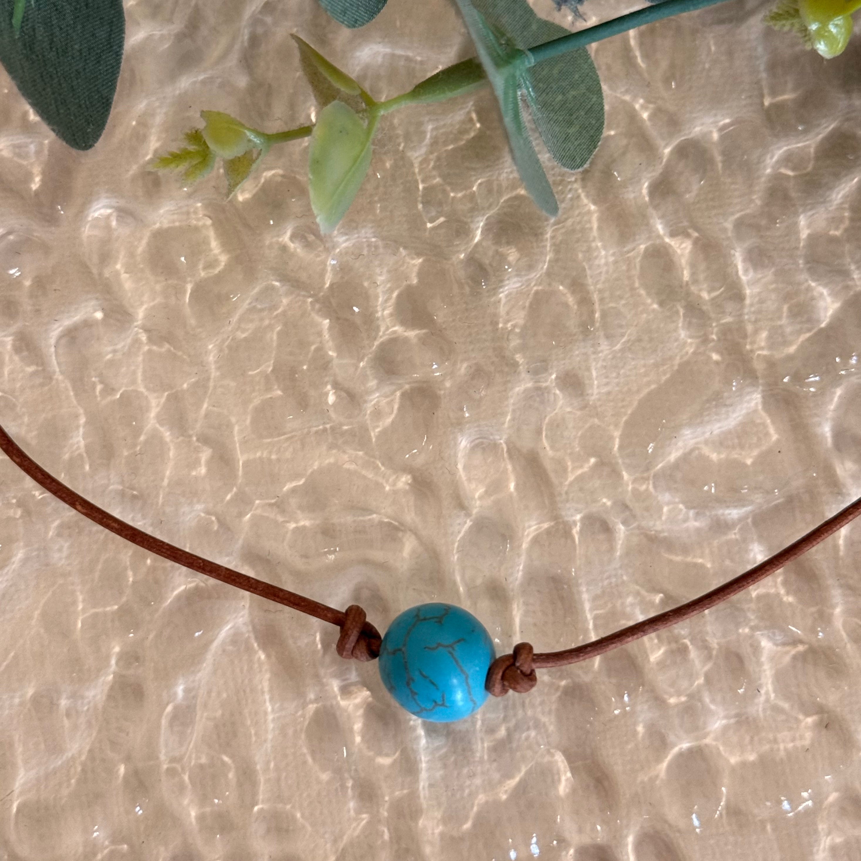 Tranquility Leather Choker – Cavallo Collections