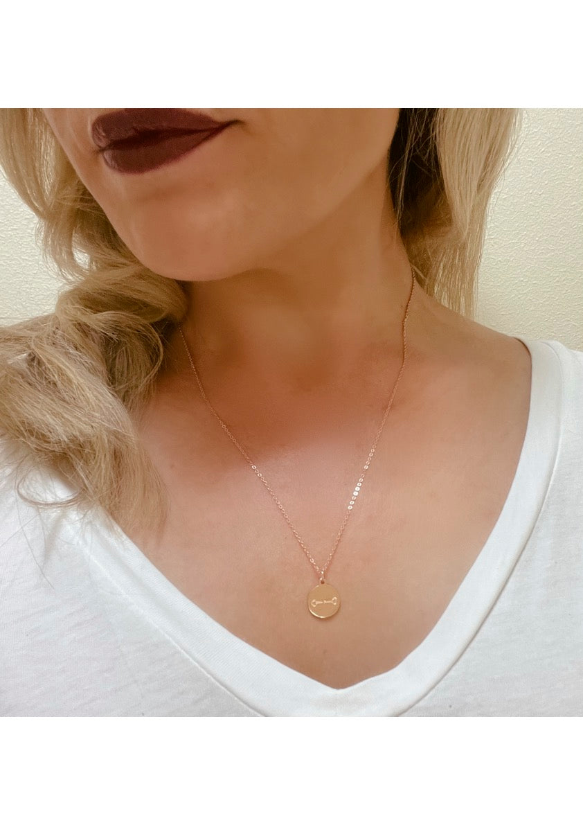 Charlotte Necklace and Charm Set - ROSE GOLD