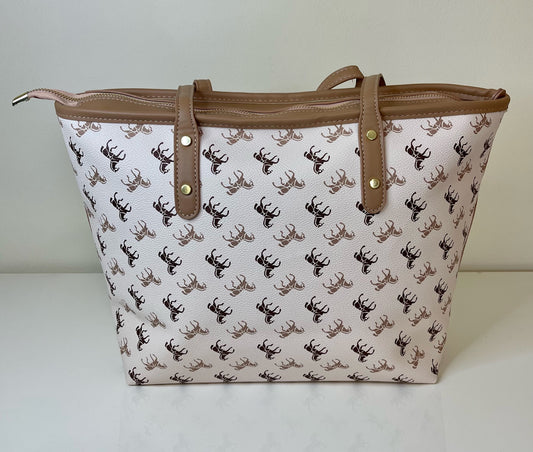 Harlow Horse Pattern Handbag/Tote